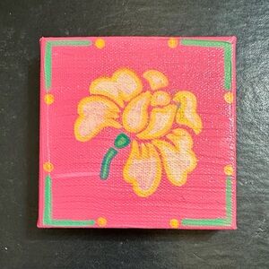 Hand Crafted Floral Painting